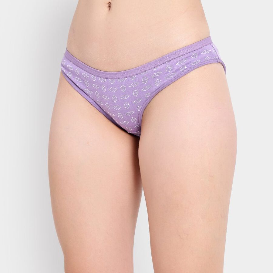 Ladies' Cotton Panty, Lilac, large image number null